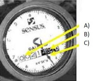 Sensus Meter with digits